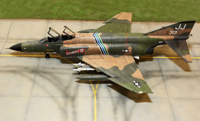 F-4E Phantom II "Spunky VI", byggd av Lars Spandau. 