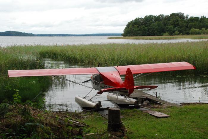 Frölundas sjöflyghamn. Foto: Bengt Simson.