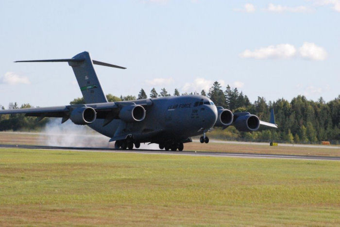 C17 Globemaster. Foto: Bengt Simson.