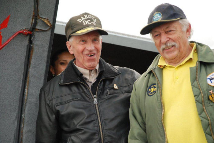 Bengt Kock och Åke Jansson. Foto: Bengt Simson