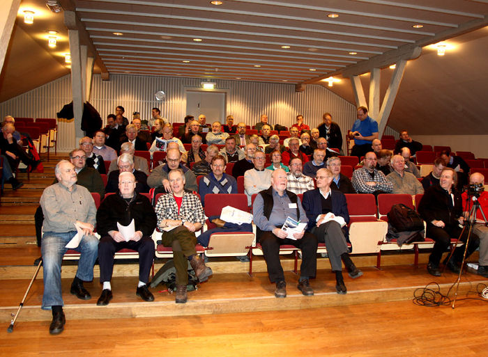 Årsmötet var välbesökt, hela 88 deltagare slöt upp. Foto: Gunnar Åkerberg. Årsmötet var välbesökt, hela 88 deltagare slöt upp. Foto: Gunnar Åkerberg.