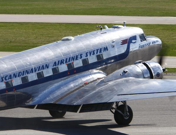 DC-3 Daisy. Foto Gunnar Åkerberg