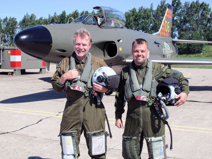 Alf Ingesson Thoor och Göran Jacobsson Foto: Håkan Brandt.