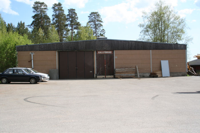 Kallförrådet som låg mellan Hangar 81 och Kasern 21. Foto: Hans Groby.