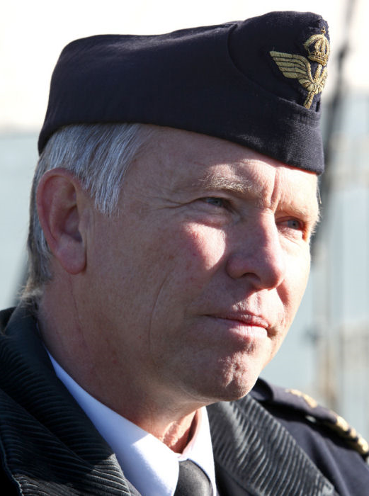 Håkan Brandt är speaker för de flygande inslagen i programmet. Foto: Gunnar Åkerberg