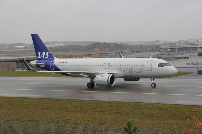 SAS Airbus A320-251N. Foto: Hans Groby.