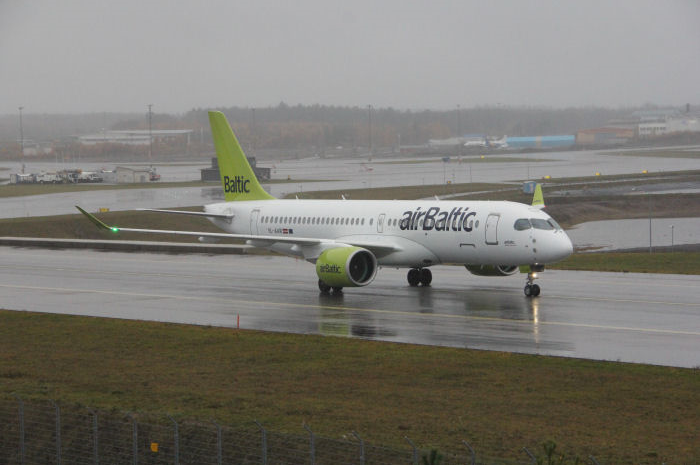 airBaltic Airbus A220-300. Foto: Hans Groby.