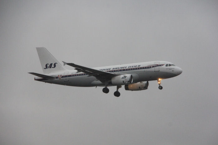 SAS Airbus A319-132 med Retro c/s. Foto: Hans Groby.