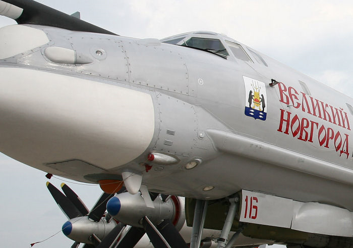 Tupolev Tu-95. Foto: Gunnar Åkerberg.