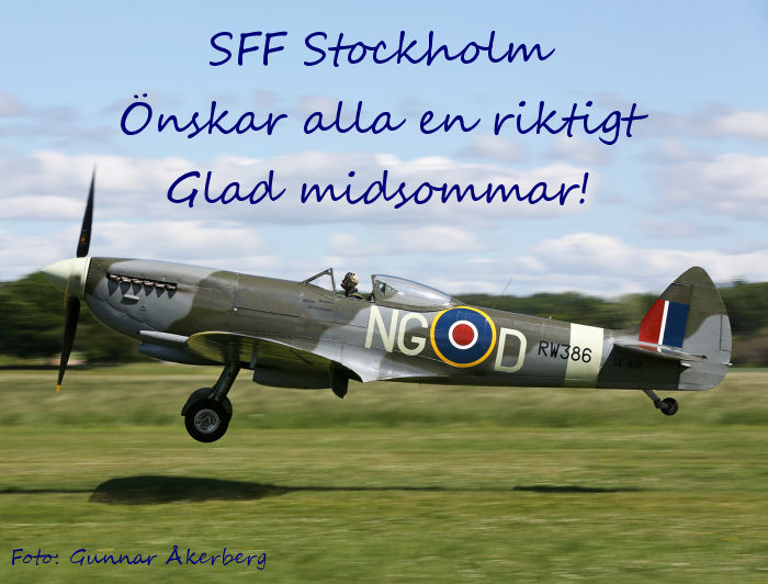 SFF Stockholm önskar alla en riktigt Glad midsommar! Foto: Gunnar Åkerberg.