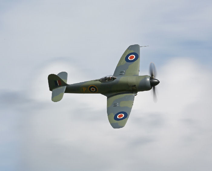 Hawker Fury Mk. II var en av höjdpunkterna på Flying Legends 2016. Foto Gunnar Åkerberg  