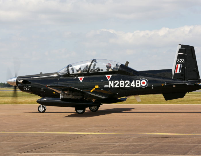 Beechcraft T-6C Texan II. Foto Gunnar Åkerberg. Beechcraft T-6C Texan II. Foto Gunnar Åkerberg.