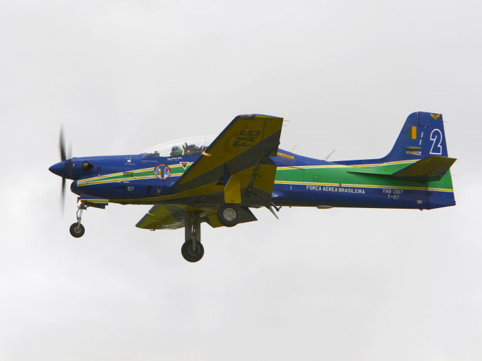 Embraer T-27 (EMB-314) Tucano. Foto Gunnar Åkerberg. Embraer T-27 (EMB-314) Tucano. Foto Gunnar Åkerberg.