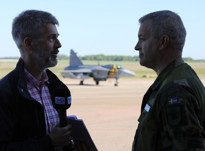 Den 9 december 1988 flög Gripen för första gången med testpiloten Stig Holmström vid spakarna. 30 år senare uppmärksammar SFF Stockholm Gripens födelsedag med ett föredrag av Flygvapenchefen generalmajor Mats Helgesson som bland mycket annat intressant kommer berätta om framtiden med Gripen E i Flygvapnet. Foto: Gunnar Åkerberg