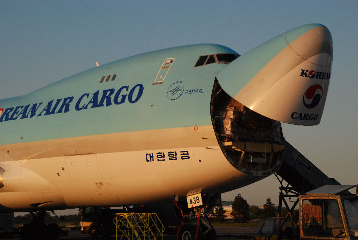 Korean Air Cargo - Sväljer. Foto: Bengt Simson