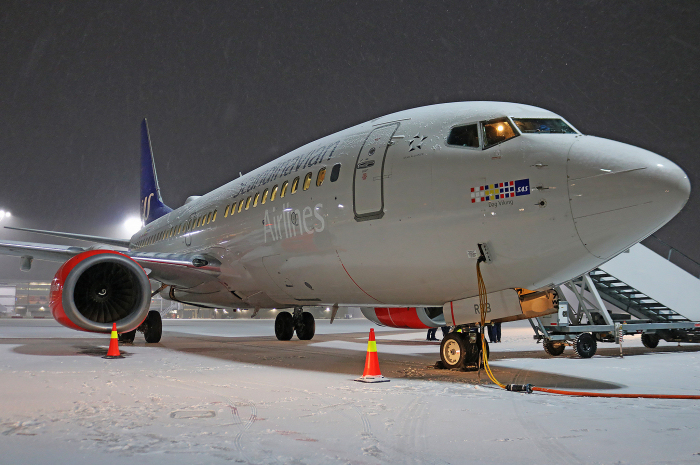 SAS B737-783, LN-RRB, CN/LN: 32276/2331 på Oslo Gardermoen (OSL).