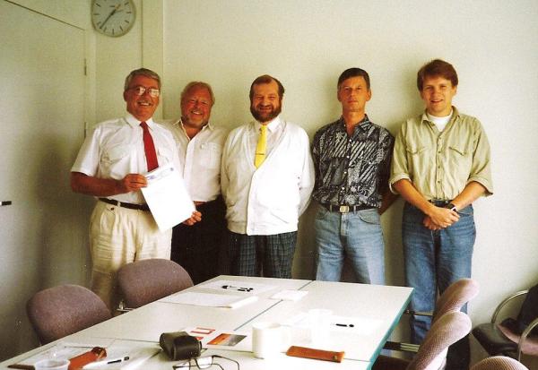 SFF Stockholms första konstituerande möte 1992