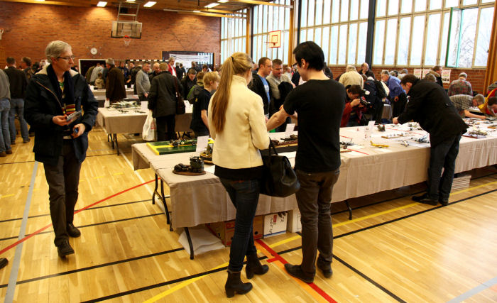 Modellexpo 08-open var som synes mycket välbesökt. Foto: Gunnar Åkerberg