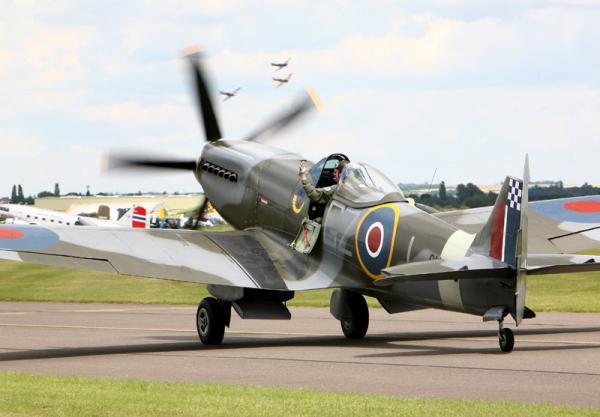 Supermarine Spitfire FR Mk.XVIIIe. Foto: Gunnar Åkerberg.