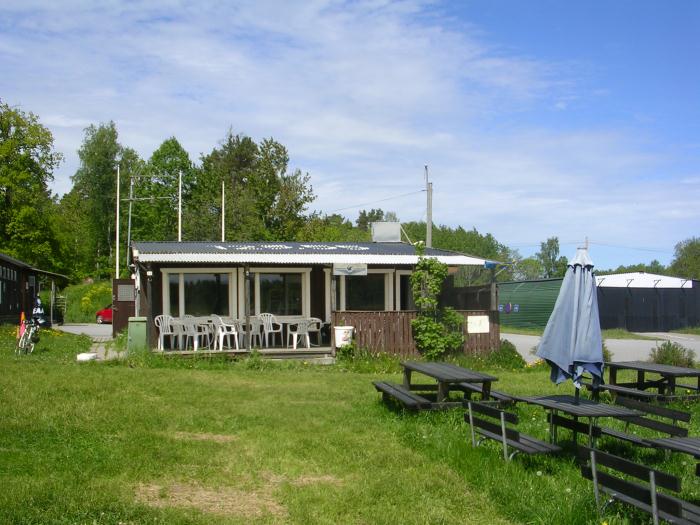 Flygklubbens hus. Foto: Bernt Olsson.