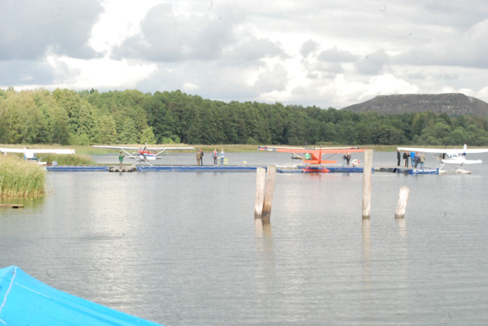 Täby Sjöflygklubb. Foto: Bengt Simson.