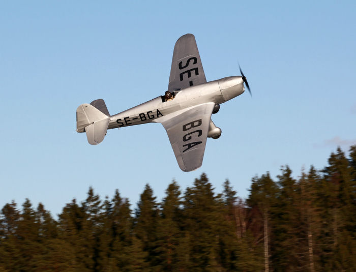 Nicke Amrén spakade på ett suveränt sätt SE-BGA för dagen. Foto: Gunnar Åkerberg