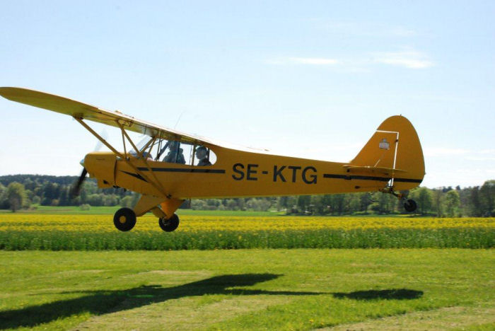 Piper Super Cub. Foto: Bengt Simson.