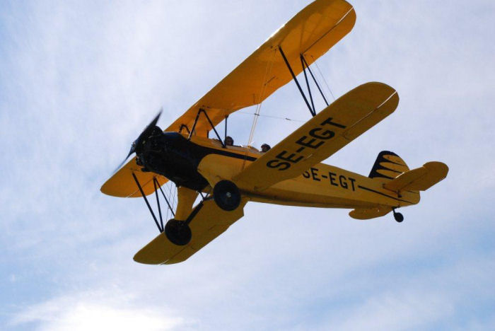 SE-EGT Focke-Wulf Fw 44 Stieglitz. Foto: Bengt Simson.