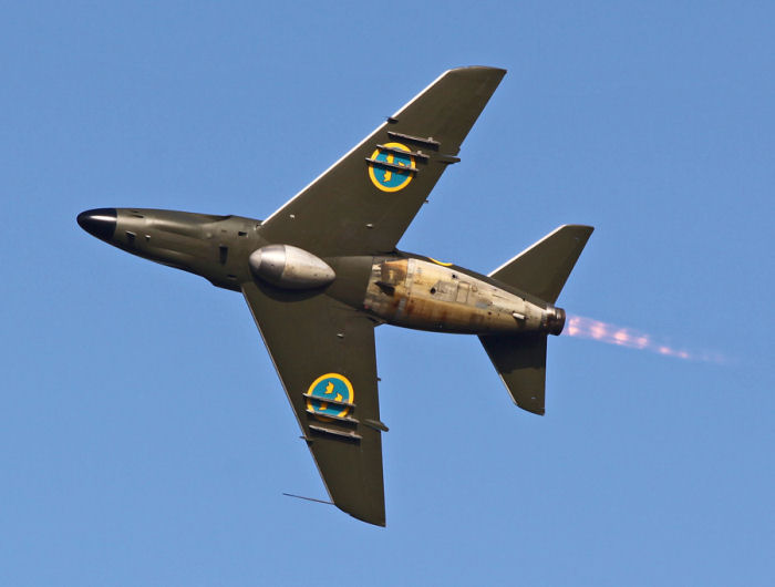 Stötta svenskt militärt veteranflyg genom att bli stödmedlem i Swedish Air Force Historic Flight  för endast 150: år.  Foto: Gunnar Åkerberg.