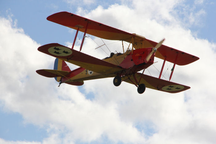 Tiger Moth. Foto: Hans Groby.