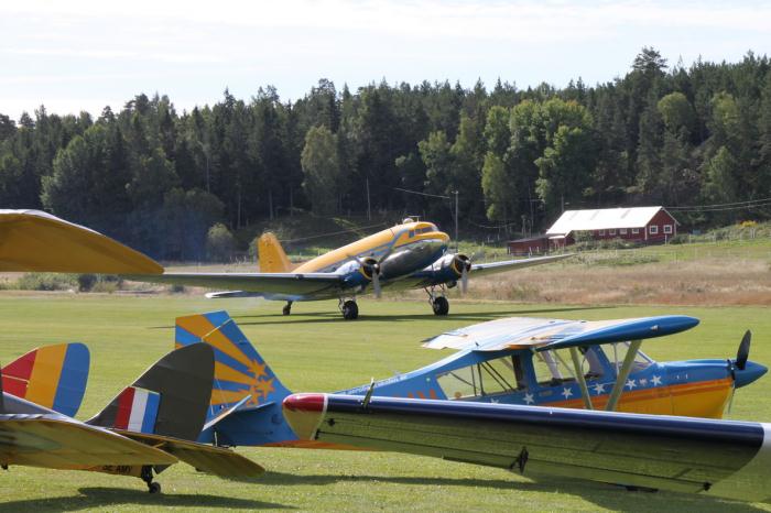 Vallentuna Flyg- och motorshow 2010. Foto: Anders Melin.