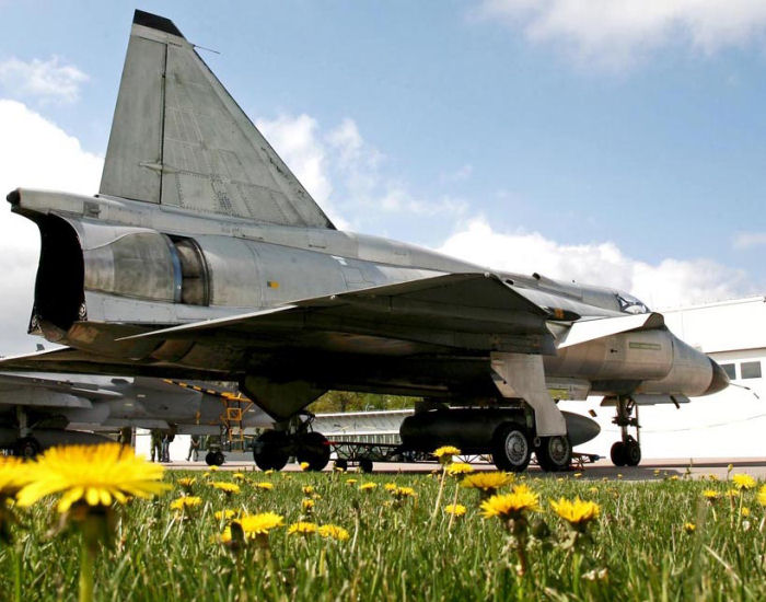 Årets planerade finalnummer från SwAFHF – Viggen! Foto: Gunnar Åkerberg