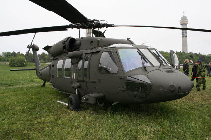Sikorsky UH-60M Black Hawk, HKP 16. Foto: Hans Groby.